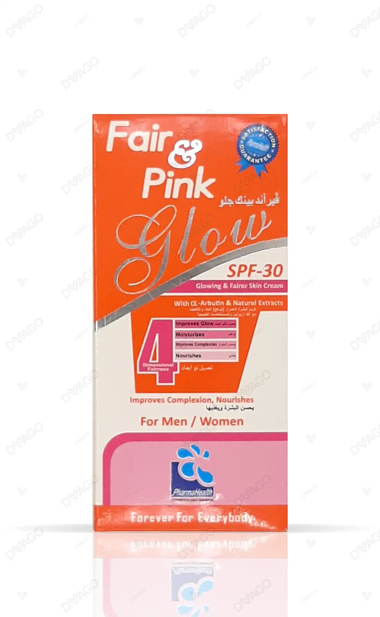 fair and pink glow